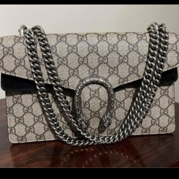 Gucci Handbags - Gucci Dionysus Black Large Bag